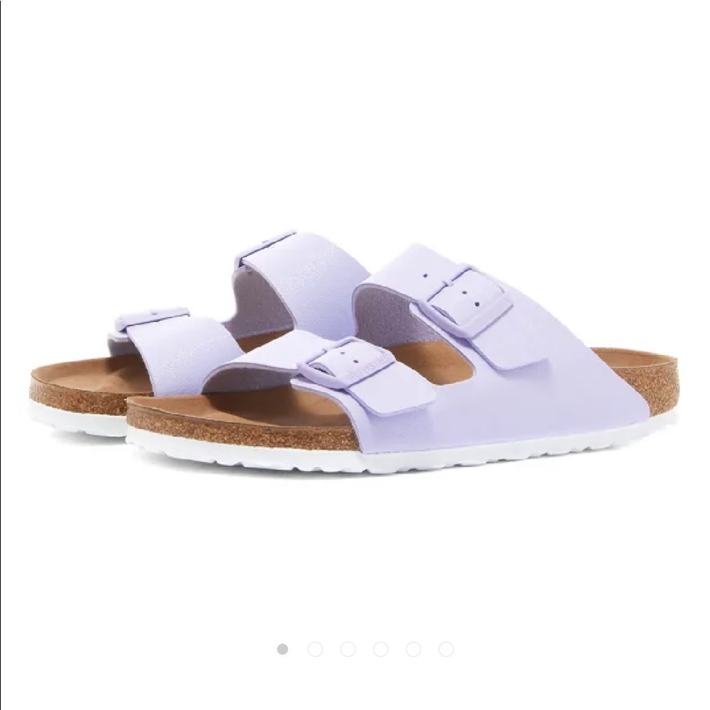 Birkenstock Arizona Lavender Sandals NWT EUR40